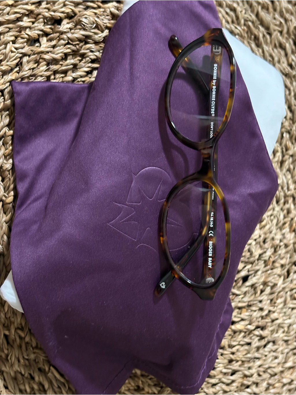 Bonnie & Clyde Baby Blue Light Glasses Tortoise Bigger — image 5 of 8